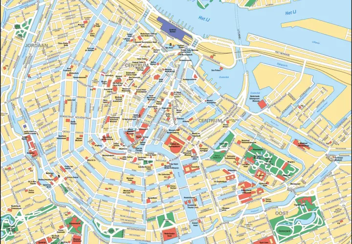 Mappa Amsterdam: Organizza il tuo viaggio e scopri le attrazioni imperdibili