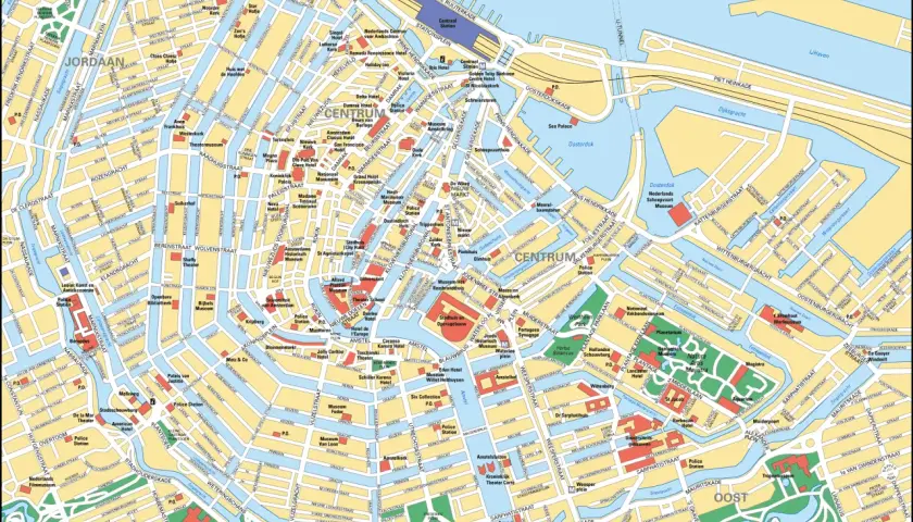 Mappa Amsterdam: Organizza il tuo viaggio e scopri le attrazioni imperdibili