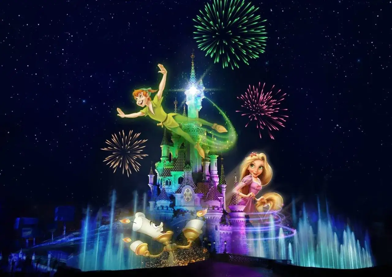 Disneyland Paris Disney Dreams spettacolo castello